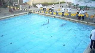 Javed Taqi winning Swimming Gold Medal 2008