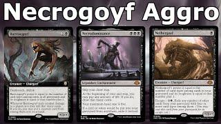 WAIT, BARROWGOYF IS GOOD?!  Mono Black Nethergoyf Aggro(MH3 Legacy MTG)