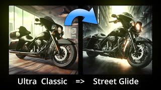 Harley Ultra Classic to Street Glide: Easy Conversion Guide.