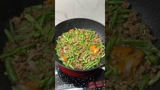 Baguio Beans w/ Pork Giniling #pork #beans #droubautista
