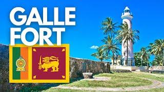  Visiting The Galle Fort / Galle, Sri Lanka (Galle Fort Walking Tour) 4K