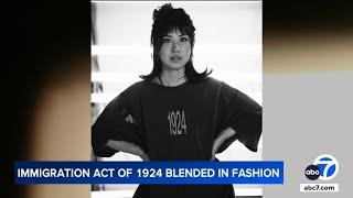 LA fashion designer sheds light on largely forgotten Immigration Act of 1924