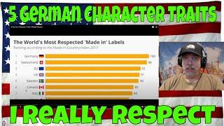 5 German Character Traits I Really Respect - REACTION