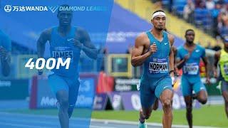 Michael Norman clocks meeting record of 44.11 in Silesia 400m - Wanda Diamond League