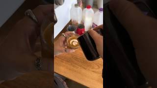 How to make the perfect latte #coffee #latteart #video