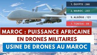 MAROC : Industrie militaire - Comment le Maroc est devenu une puissance africaine en drones ?