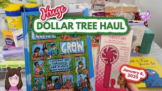 Huge DOLLAR TREE HAUL!!  Amazing Finds!! January 6, 2025