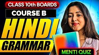 COMPLETE CLASS 10 HINDI GRAMMAR | HINDI A & B | SHUBHAM PATHAK#boardexam2025 #cbseclass10