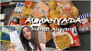 Almanya’da haftalık market alışverişim ne kadar tuttu ?  | Market fiyatları 2024 | Almanya Vlog 