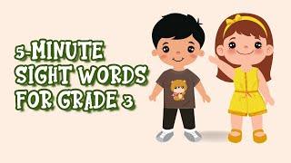 5-minute Sight words for grade 3 with Teacher Calai