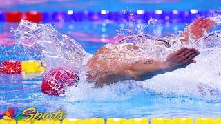 WORLD RECORD! Noe Ponti breaks 50m butterfly record for gold at short course Worlds | NBC Sports