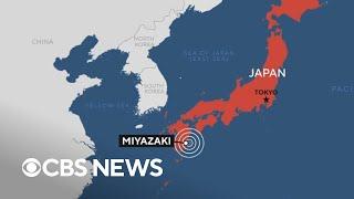 6.8 earthquake hits southwestern Japan, USGS says there's no threat of tsunami