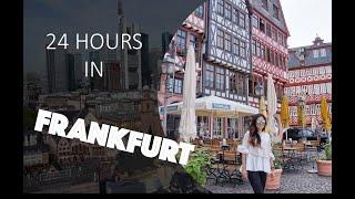 (Solo Female Traveller) 24 HOURS IN FRANKFURT, GERMANY