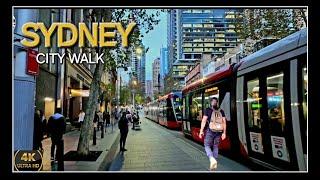 Sydney Australia Virtual Walking Tour - City Central | 4K HDR