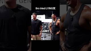 "Something happened with the camera" #togi #larry #gym #funny