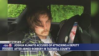 Tazewell County man assaults officer