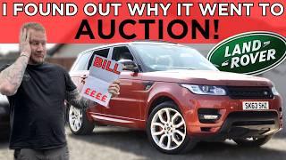 Just How Bad Was My 'CHEAP' Auction Range Rover Sport?