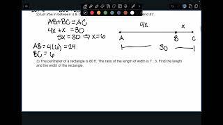 C GEO - 7.1: Ratio & Proportion