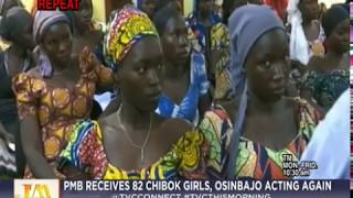 This Morning May 8th | President Buhari receives 82 Chibok Girls