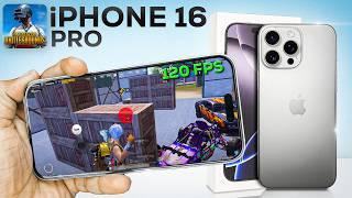 iPhone 16 Pro 120 FPS PUBG Test with FPS! 