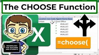 The Excel CHOOSE Function