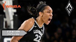 A’ja Wilson becomes 1st WNBA player to score 1,000 PTS in a season  | WNBA on ESPN