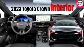 New 2023 Toyota Crown Platinum Interior Cabin