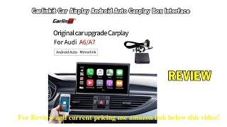 Review Carlinkit Car Airplay Android Auto Carplay Box Interface  2021