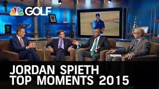 Jordan Spieth Player of the Year - 2015 Moments | Golf Channel