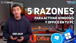 ¿Porqué es necesario activar Windows y Office en la PC?