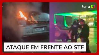 Carro que explodiu em Brasília tinha placa de SC e ‘espécie de bomba amarrada com tijolos’, diz PM