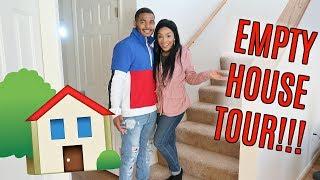 OUR EMPTY HOUSE TOUR!!! FIRST HOME TOGETHER!!