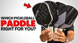 How To Choose the BEST Pickleball Paddle For Your Level