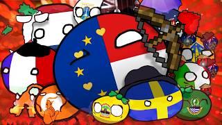 Valentine's Day: INDONESIA vs. EUROPE【countryballs】