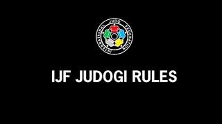 IJF Judogi rules