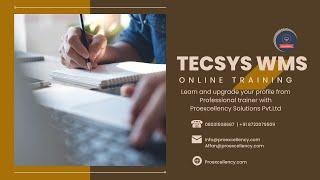 TECSYS WMS Training | TECSYS WMS: Expert Online Training for Beginners