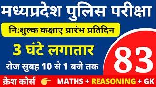 #83 MP POLICE CONSTABLE + SI COMPLETE BATCH FREE | MP POLICE VACANCY 2020