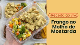 Frango ao Molho de Mostarda - Cozinhando com a Nutri