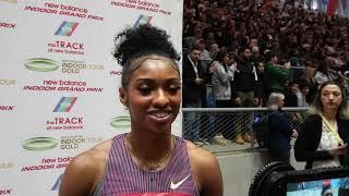 Masai Russell All About Momentum In 2025! Another Big Win At The New Balance Grand Prix