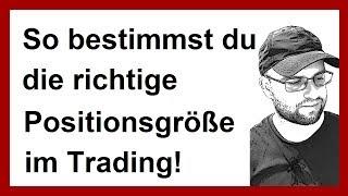 Daytrading lernen für Anfänger: Pips in EUR umrechnen? Richtige Positionsgröße einfach erklärt...