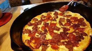 Crazy Crust Pizza......quick and easy!