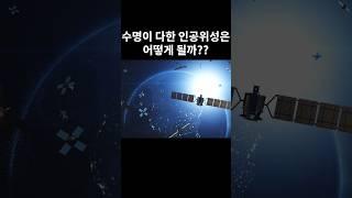 수명이 다한 인공위성은 어떻게 될까??