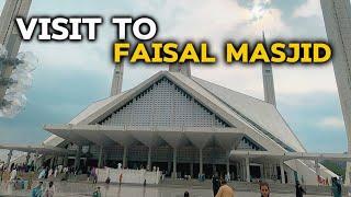 Faisal Masjid Islamabad Complete Tour History with Inside View Fifth Largest Mosque in the World 4K