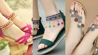 Stylish Sandals /Shoes For Summer //Latest Eid Shoes Collection For Girls 2022