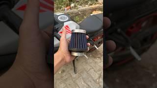 K&N Air Filter Sound Test || Yamaha MT 15  || #shorts #viral #yamaha #mt15 #bikes #shortvideo