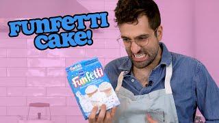 Making Funfetti Box Cake Taste HOMEMADE • JonnyCakes