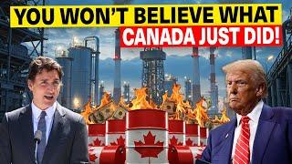 Canada’s Strong Respond Against Trump Tariffs Changes Everything: Crushing Blow to US Energy Sector?