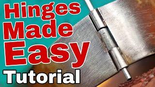 Ep.24) Making Hinges | #jewelrytutorial