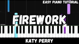 Katy Perry - Firework (Easy Piano Tutorial)