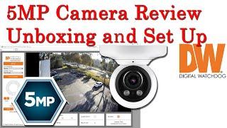 Digital Watchdog DWC-MVA5WiAT  5MP Vandal Ball Camera Review, Unboxing, & Setup